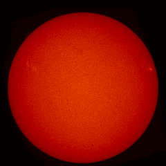 Image of Sun's chromosphere