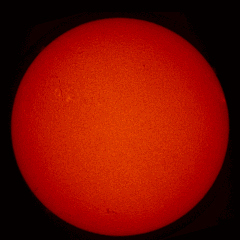 Image of Sun's chromosphere