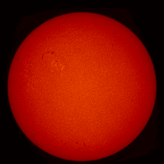 Image of Sun's chromosphere