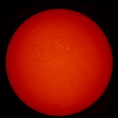 Image of Sun's chromosphere