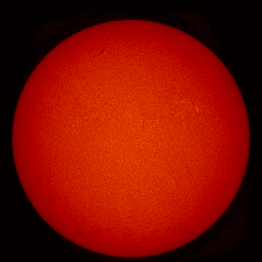 Image of Sun's chromosphere