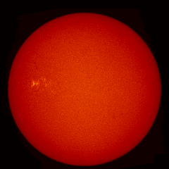 Image of Sun's chromosphere