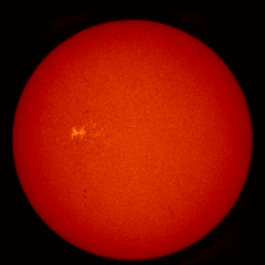 Image of Sun's chromosphere