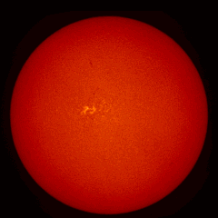 Image of Sun's chromosphere