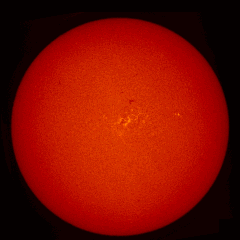 Image of Sun's chromosphere