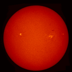 Image of Sun's chromosphere