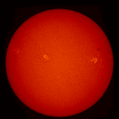 Image of Sun's chromosphere