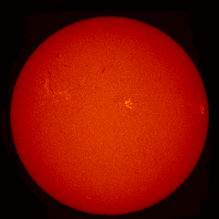 Image of Sun's chromosphere