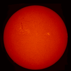 Image of Sun's chromosphere