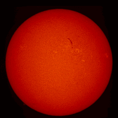 Image of Sun's chromosphere