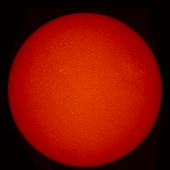 Image of Sun's chromosphere