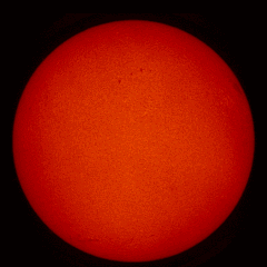 Image of Sun's chromosphere