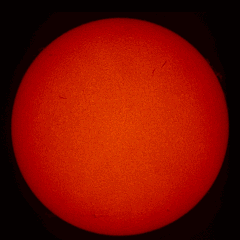 Image of Sun's chromosphere