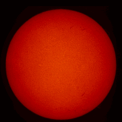 Image of Sun's chromosphere