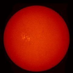 Image of Sun's chromosphere