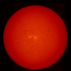 Image of Sun's chromosphere