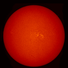 Image of Sun's chromosphere