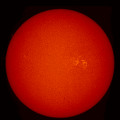 Image of Sun's chromosphere