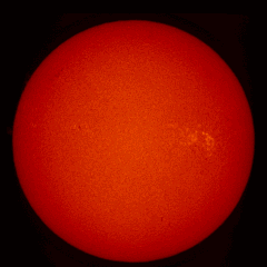 Image of Sun's chromosphere