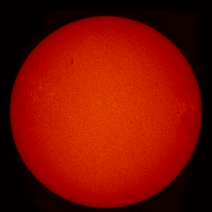 Image of Sun's chromosphere