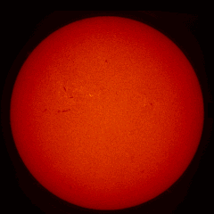 Image of Sun's chromosphere