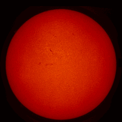 Image of Sun's chromosphere