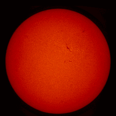 Image of Sun's chromosphere