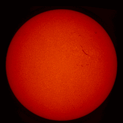 Image of Sun's chromosphere