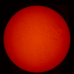 Image of Sun's chromosphere