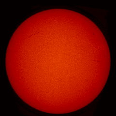 Image of Sun's chromosphere