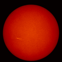 Image of Sun's chromosphere