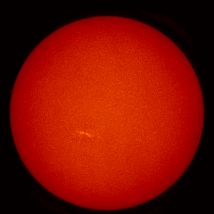 Image of Sun's chromosphere