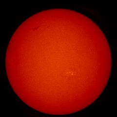 Image of Sun's chromosphere