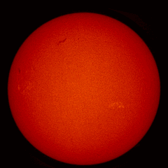 Image of Sun's chromosphere