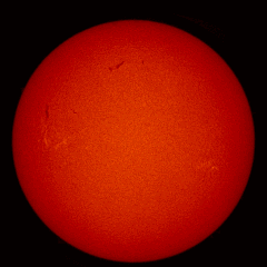 Image of Sun's chromosphere