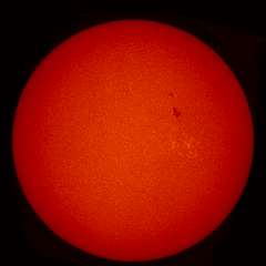 Image of Sun's chromosphere