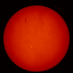 Image of Sun's chromosphere