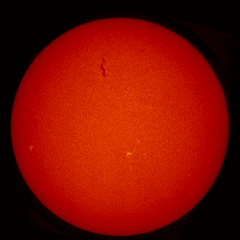 Image of Sun's chromosphere