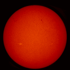 Image of Sun's chromosphere