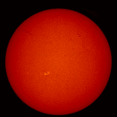 Image of Sun's chromosphere