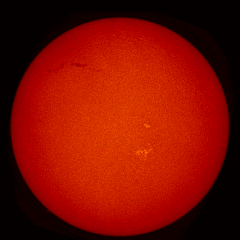 Image of Sun's chromosphere