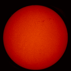 Image of Sun's chromosphere