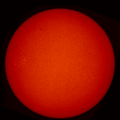 Image of Sun's chromosphere