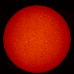 Image of Sun's chromosphere