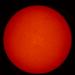 Image of Sun's chromosphere