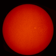 Image of Sun's chromosphere