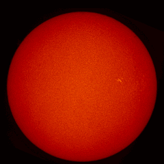 Image of Sun's chromosphere