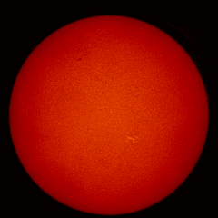 Image of Sun's chromosphere