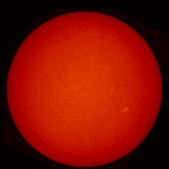 Image of Sun's chromosphere