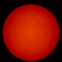 Image of Sun's chromosphere